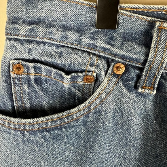 Vintage 80s Levi's 501XX Medium Wash Jeans Size 34 Waist 33" Inseam 31.5" - Picture 6 of 16